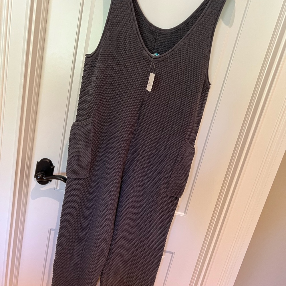 Free People Beach Hailee Sweater Jumper 
Gray